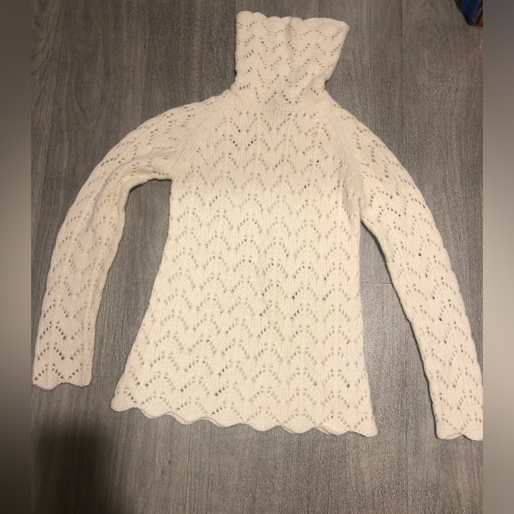 open-knit turtleneck sweater Le Chateau, Turtleneck Sweater M